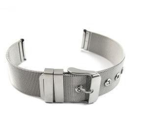 China ROHS 18mm Stainless Steel Watch Bracelet metal mesh watch band wholesale