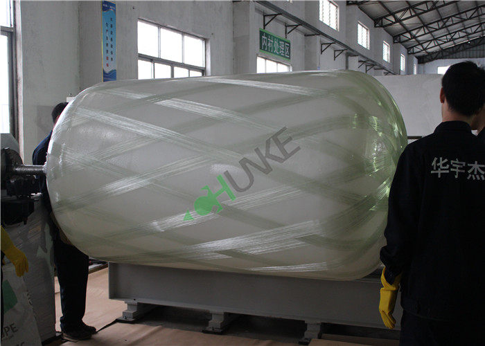 200mm DIA RO Water Storage Container / Anti - Corrosion Frp Storage Tank