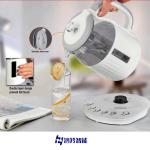 50/60Hz Glass Coated Electric Tea Kettle for Kitchen Household
