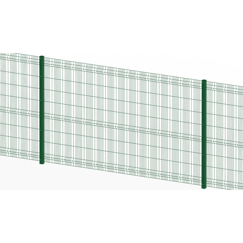 4mm Steel V Mesh Panel Fencing With Powder Coating Finish 2.4m 2.5m