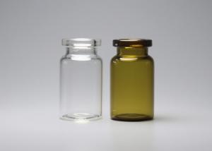 China 7ml Clear or Amber Medicine Glass Vial wholesale