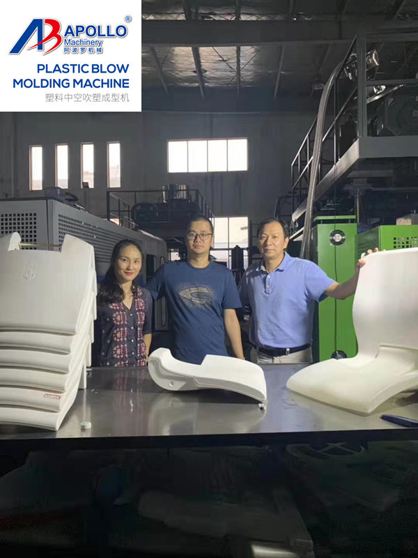 30L HDPE Plastic Drum Moulding Machine Oil Blue Drum 210KN Clamping Force