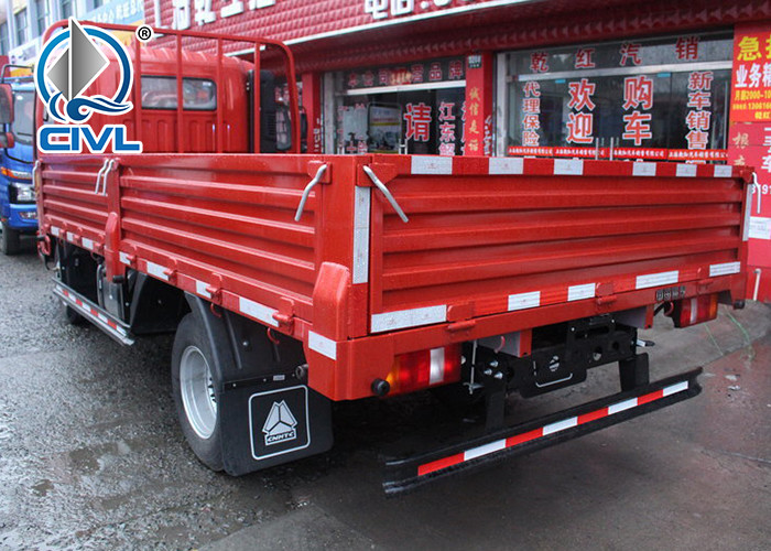CIVL HOWO 4X2 4Tons Light Duty Commercial Trucks Light Cargo Truck