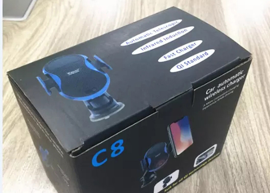 10w Portable Wireless Charger , Wireless Mobile Battery Charger 4-9mm Distance