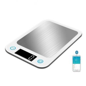 China SS Platform Battery Powered Bluetooth Kitchen Nutrition Scale wholesale