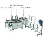 Flat Earloop Pollution Safety PLC 2ply Nonwoven Face Mask Machine