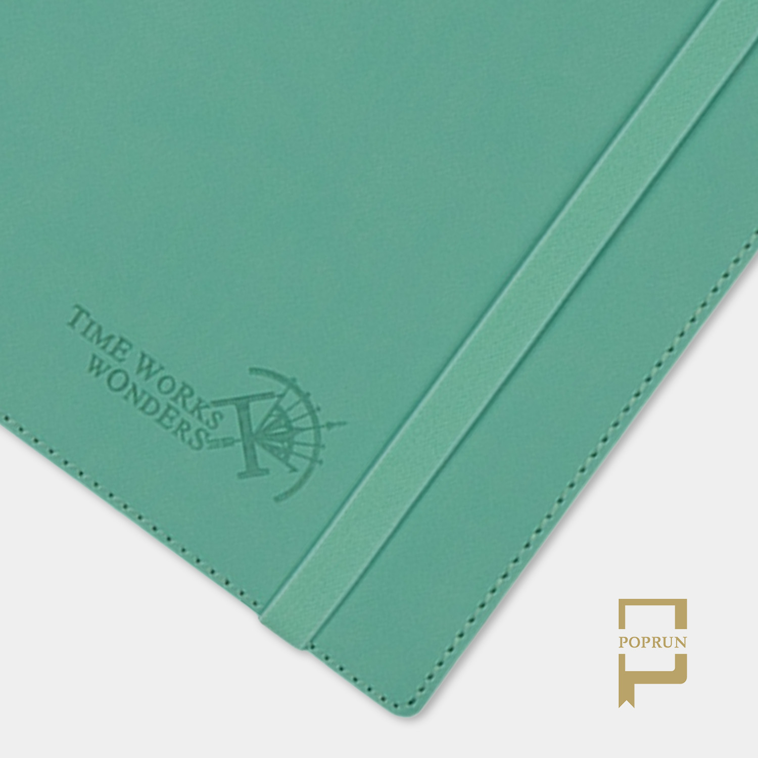OEM Green Medium Academic Planner With Monthly And Weekly Schedule