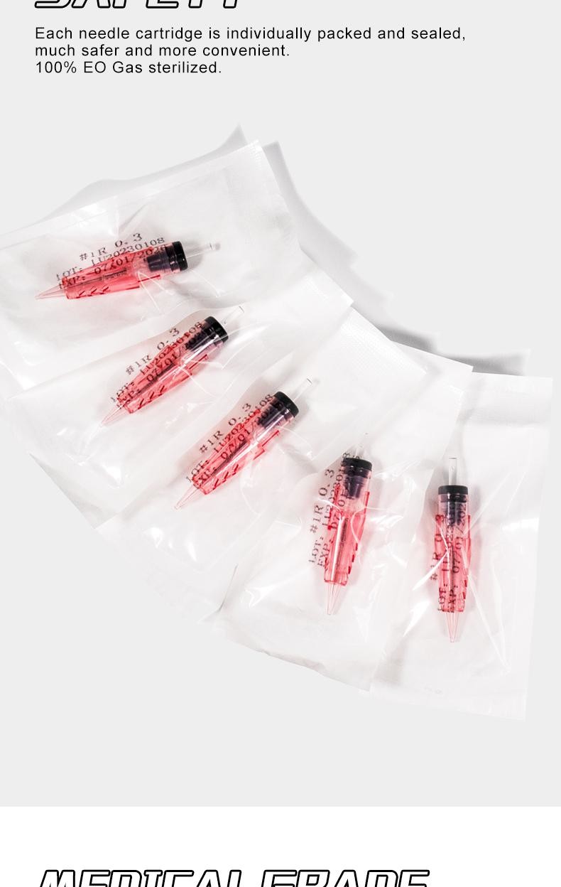5F Tattoo Machine Needle Tattoo Pen Permanent Makeup Needle Cartridges