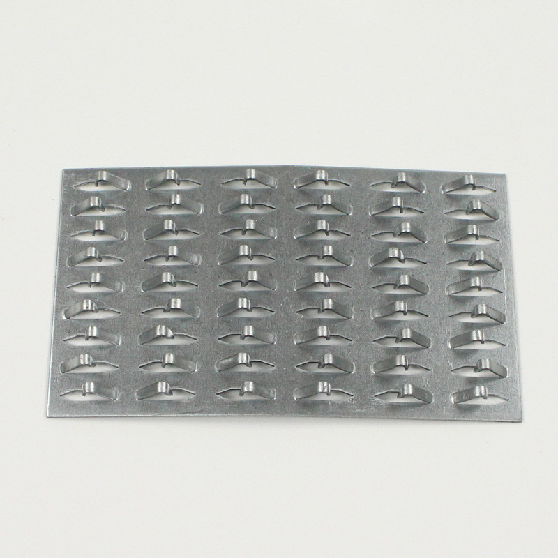 Galvanized Steel Truss Plate with Double Tooth Custom Roof Truss Nail Plate for Wood Building 2x4 Knuckle Nail Plates