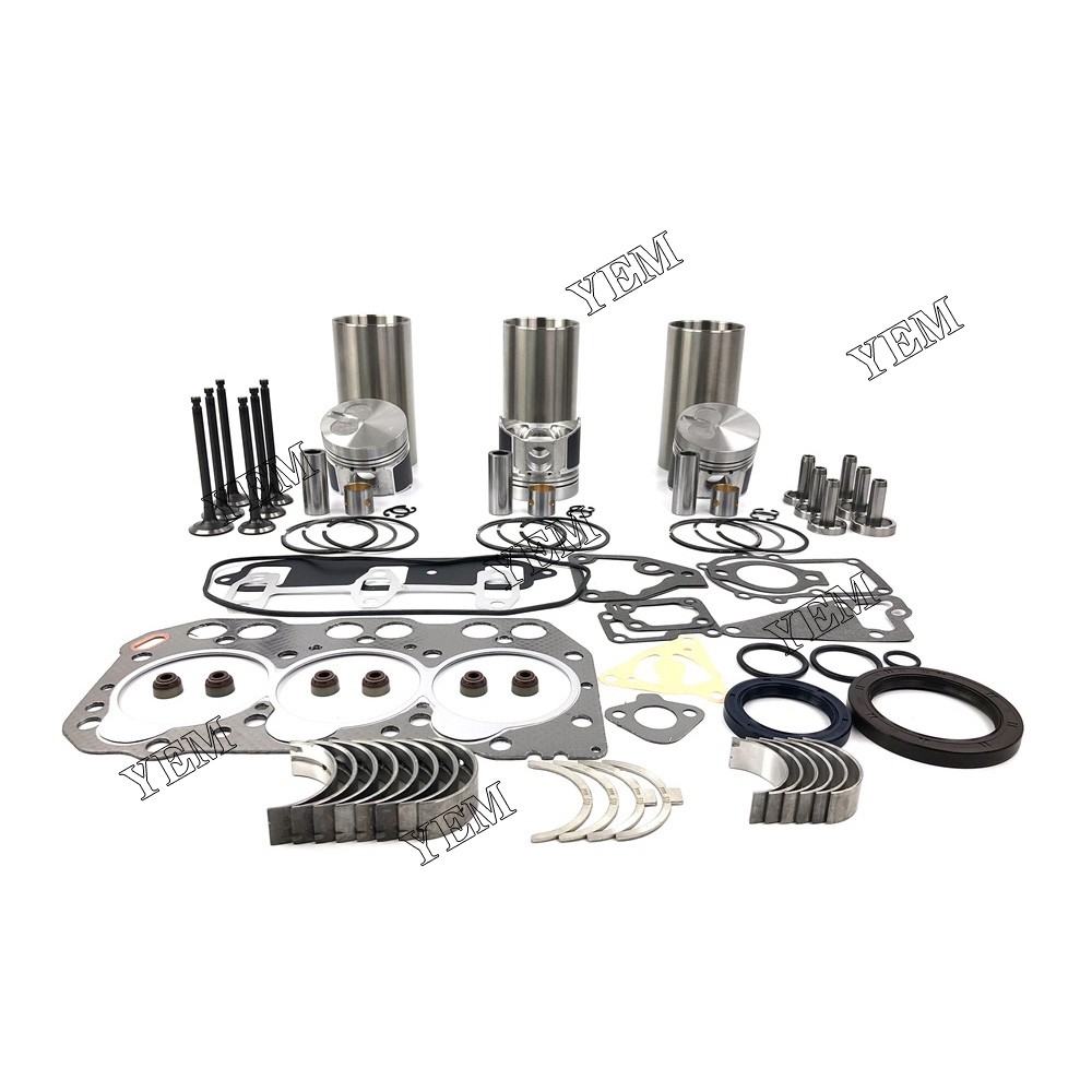 For Yanmar Overhaul Rebuild Kit With Gasket Set Bearing&Valve Train 3TNA72