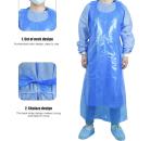 Clear Hospital Plastic Aprons Kitchen Cooking Ldpe Hdpe Plastic Apron Waterproof