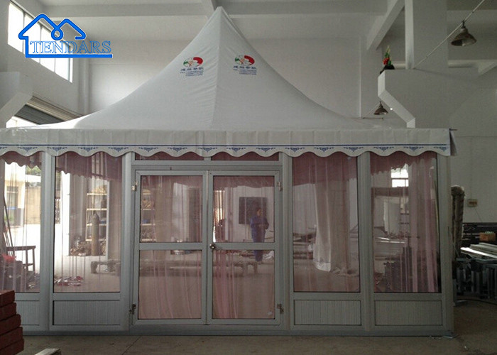 Luxury Glass Marquee Tent With Glass Wall For Wedding / Party / Outdoor Events Etc