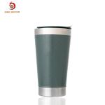 16 Ounce Stainless Steel Tumbler Double Wall , Stainless Steel Beer Cup With