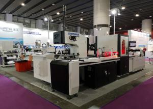China 12L / Min Air Supply Cardboard Manufacturing Machine , Food Box Packaging Machine wholesale