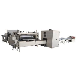 China Unreeling Dia 3inches Toilet Paper Production Line Wall Type Rewinding wholesale