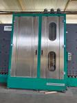 Soft Brushes Easy Operating 19mm Vertical Glass Washing Machine