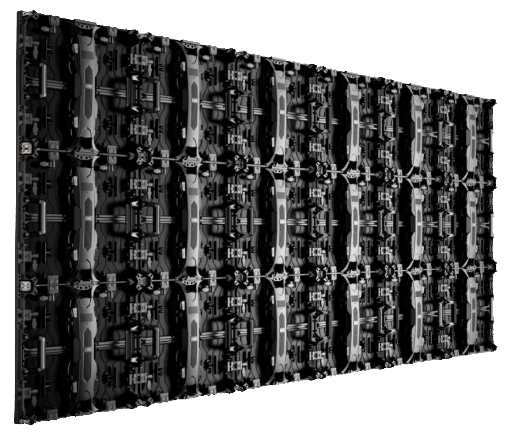 FCC IP65 1500cd/sqm P3.91 P4.81 Outdoor Led Video Wall