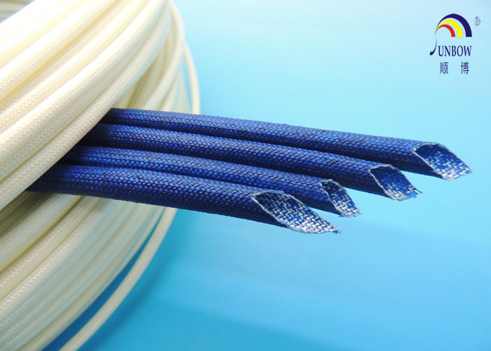 Insulation Colorful Acrylic Coated Fiberglass Sleeving For Class F Motors