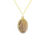 925 Silver Pendant Necklace Coin Charm Jesus Women Fashion 2020 Cubic Zirconia