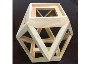 China Solid Wood Creative Handcrafted Wooden Gifts Customized Wooden Flower Pot wholesale