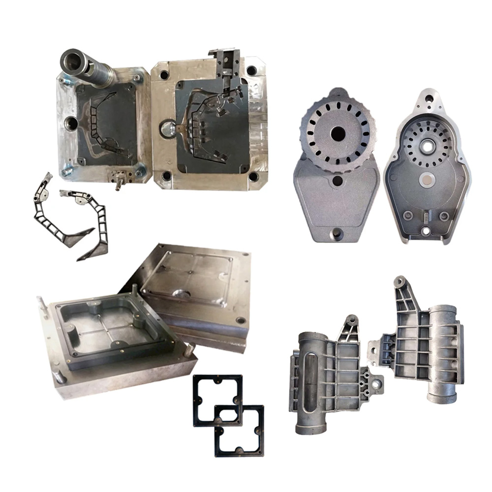 Auto Parts Die Cast Mold With P20 718 738 NAK80 S136 2738 2316 Mould Material
