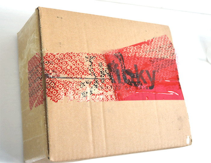 High Residue Tamper Proof Seal Tape / Custom Security Tape With Print Logo