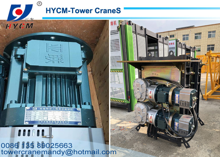 100% New 50Hz Motor for 2000kg Load Rack And Pinion Buliding Construction Elevator Electrical Parts