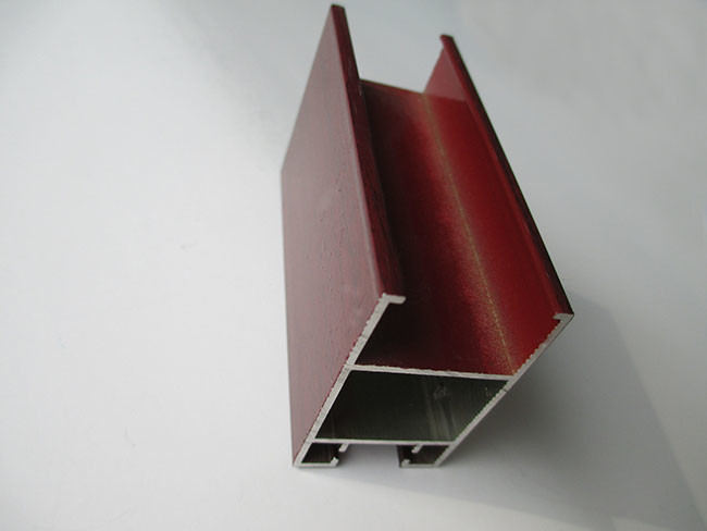 High - Spec Aluminium Frame Profile , Aluminium Trim Profiles For Parlour Sliding Doors