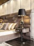 Soft Elegant Upholstered Bed Stain Resistant Velvet Covers Pinewood Construction