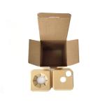 Reusable Leakproof Kraft Cardboard Boxes , Multifunctional Paper Mailer Box