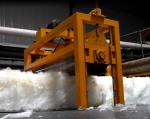 Automatic Rockwool Production Line 5mm Blanket Glass Wool Line