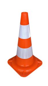 China 50cm Plastic Traffic Management Safety Cone wholesale