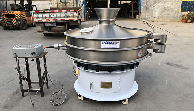 Circular Ultrasonic Meat Bone Meal Vibrating Screen Machine 50 Micron
