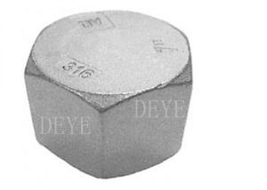 China SS201 SS304 SS316 150# Stainless Steel screw plugs caps with NPT BSPT wholesale