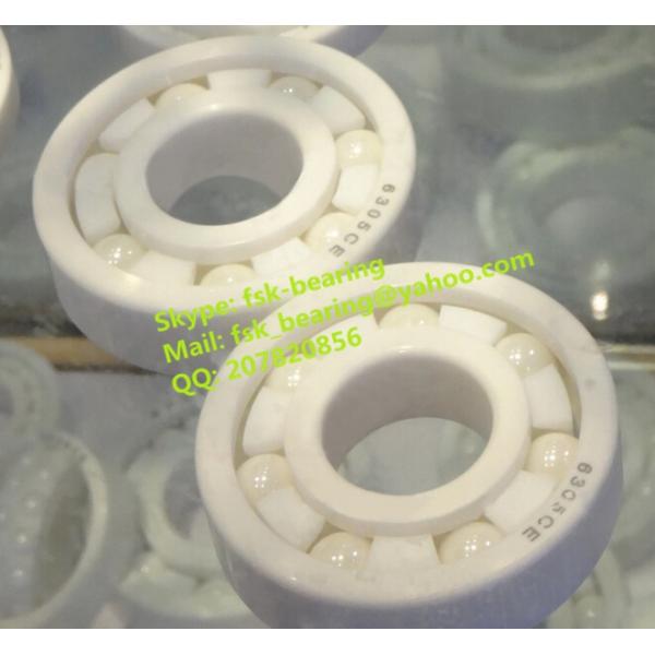 White Full Ceramic Ball Bearings ZrO2 6001 6002 6003 6004 6005 6006 6007 6008 6009