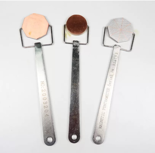 Pie Gauge #1 Magnetic Pie Indicator / Pie Shaped Magnetic Particle Field Indicator