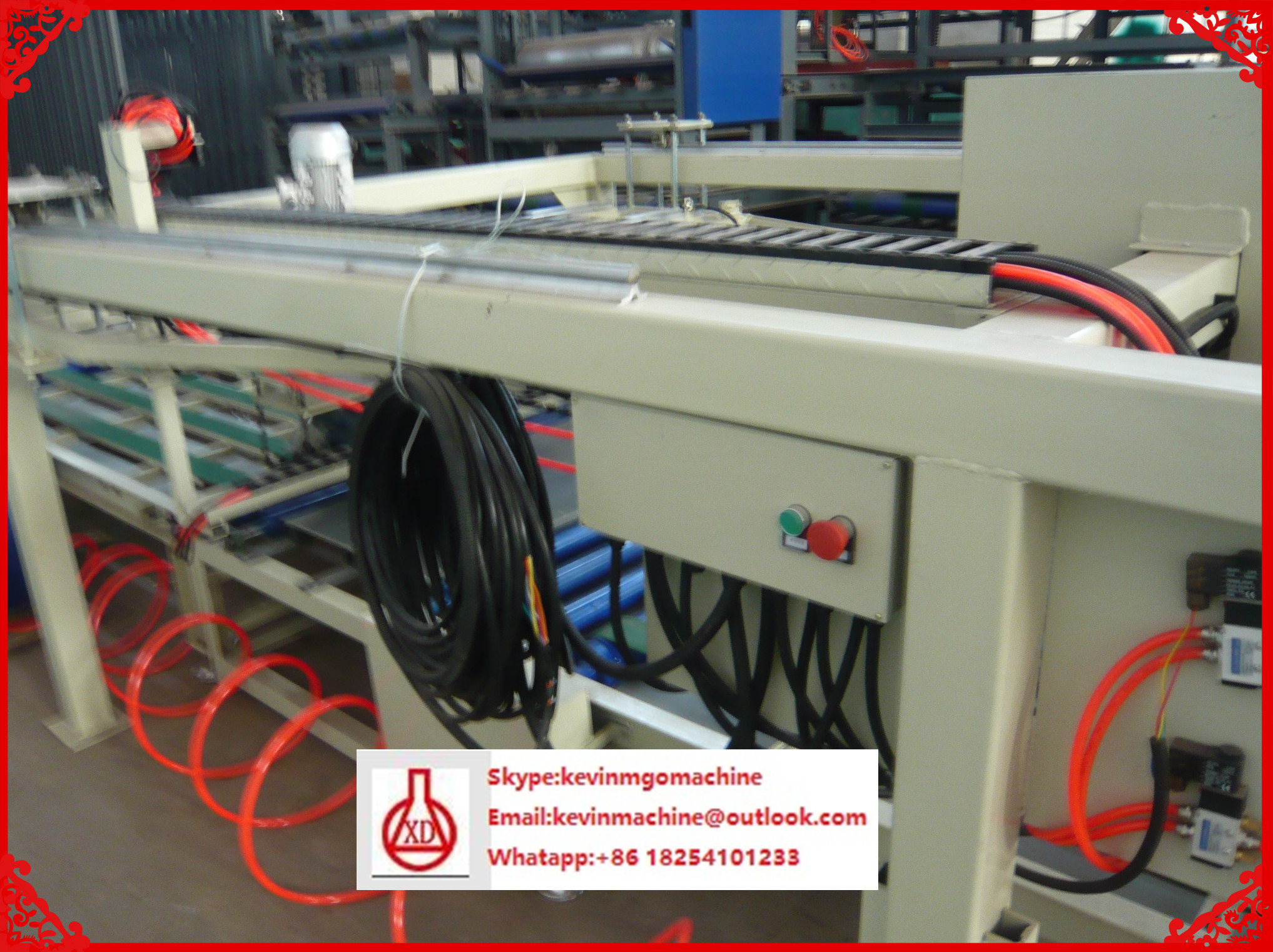 3 Phase Electric Standard Magnesium Oxide Board Production Line GB/T9775-1999