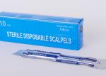 Disposable Medical Consumable Products , Sterile Surgical Scalpel Steel Blade