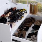 1.1m Width Entryway Shoe Bench
