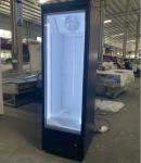 SUS 304 Plug In Upright Glass Door Merchandisers Fridge 400L
