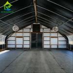 Commercial Backyard Light Dep Greenhouse Plastic Film Hot Galvanized Steel