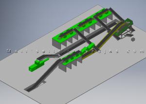 China Turnkey 500KW 20hrs 6000m2 Solid Waste Processing Plant wholesale