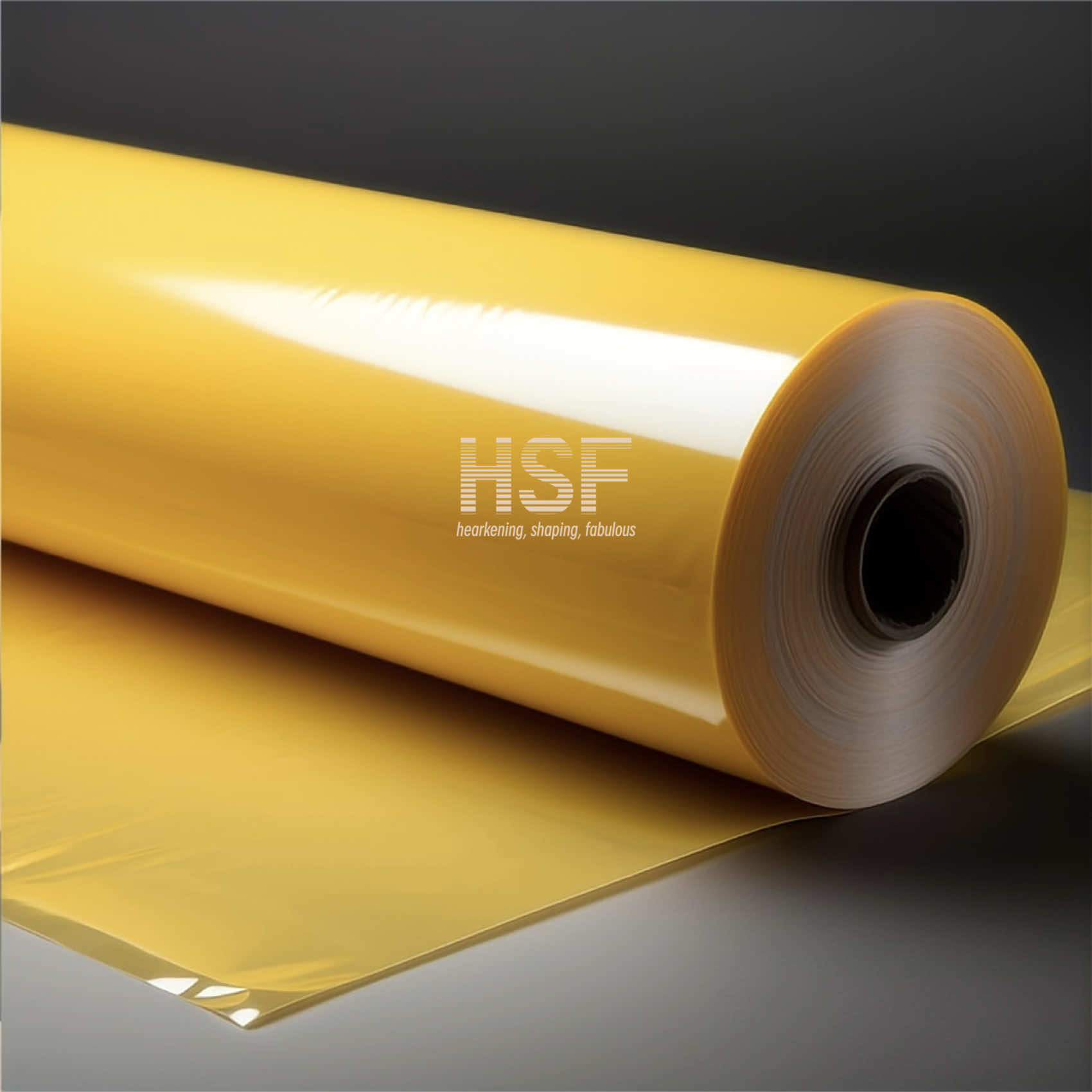 50 Micron Opaque Yellow Cast Polypropylene CPP Films for Retail Packaging