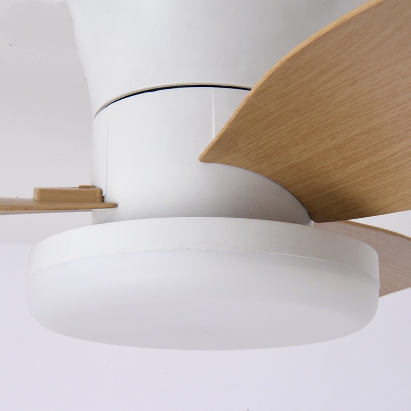 Factory Direct Sales of 35-inch Home Bedroom Living Room Ceiling Fan with Light Low Floor Ceiling Fan