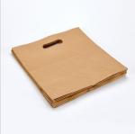 Brown kraft paper bag carry gift bags