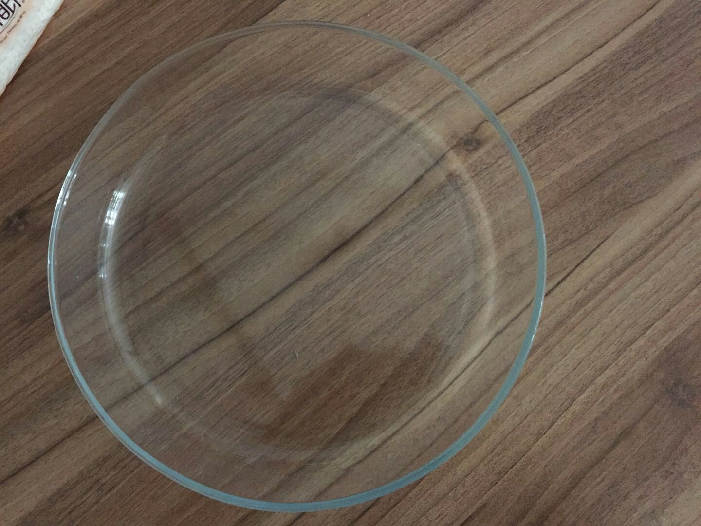 Heat Resistant Borosilicate Round Charger Plates For Micwave
