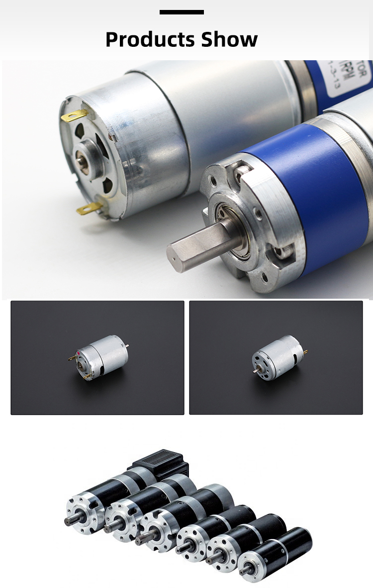 Faradyi Factory Direct Sales 4267 Low Speed High Torque 12V 24V Dc Planetary Gear Reducer Motor