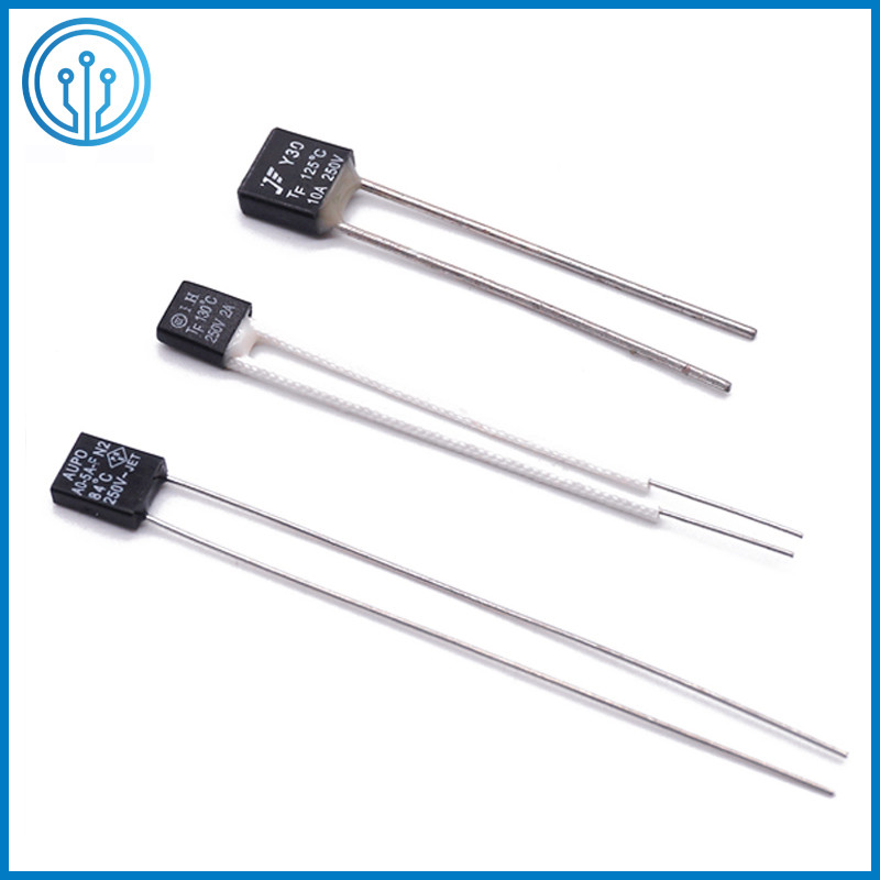 75 - 150C Radial RH Thermal Fuse 1A 250V For Rice Cooker