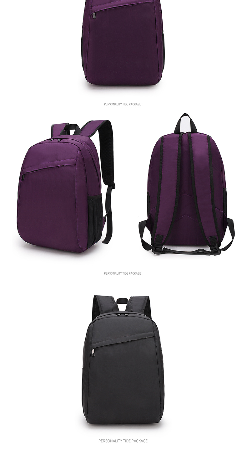 Custom logo fashion middle school students waterproof backpack for kid school bag
