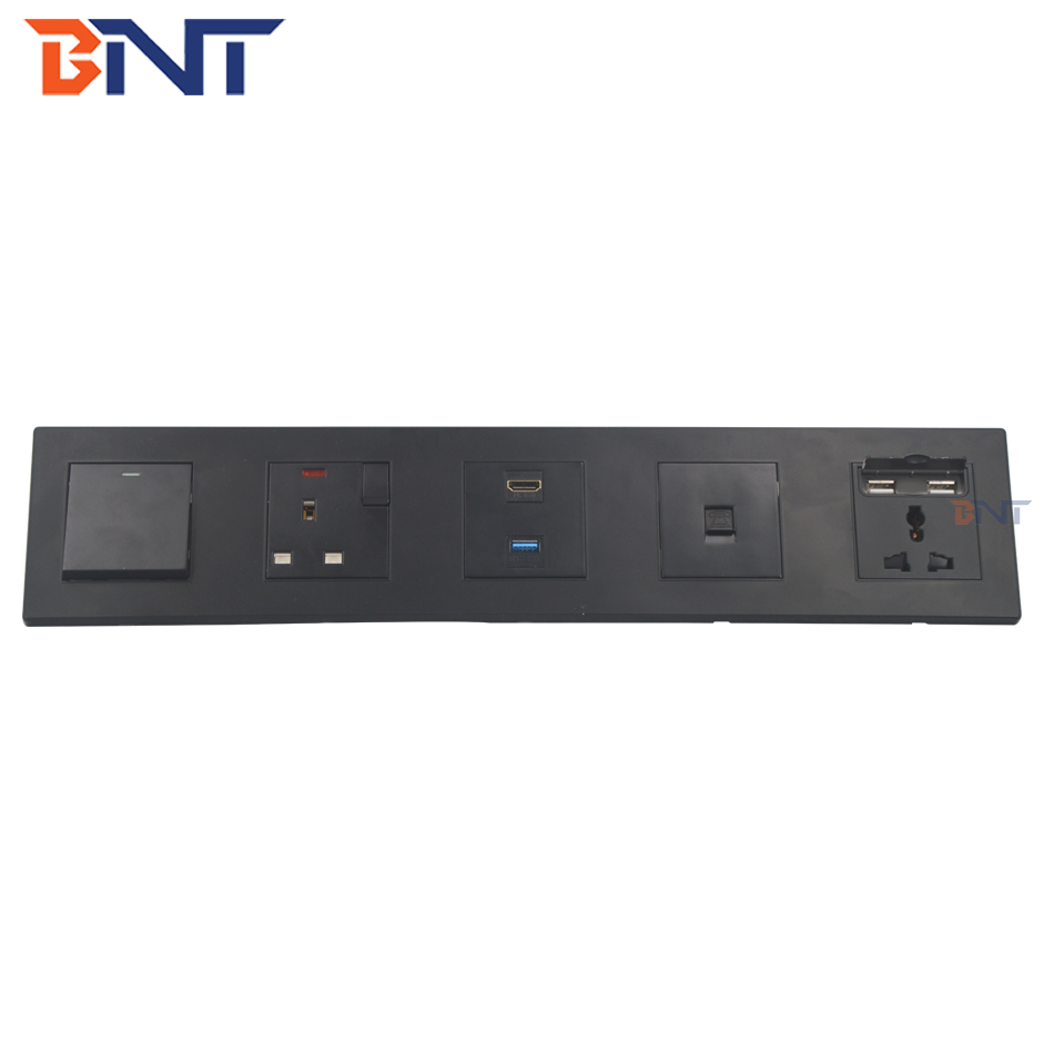 2 universal power strip hotel multimedia wall socket usb power socket with internet rj45 cat6 high dmi